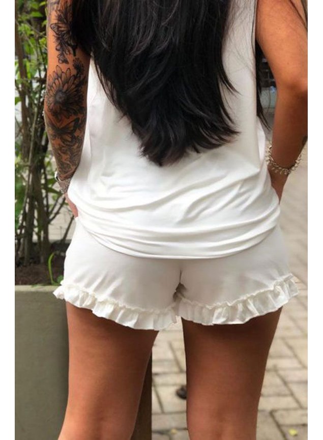 short off white 3