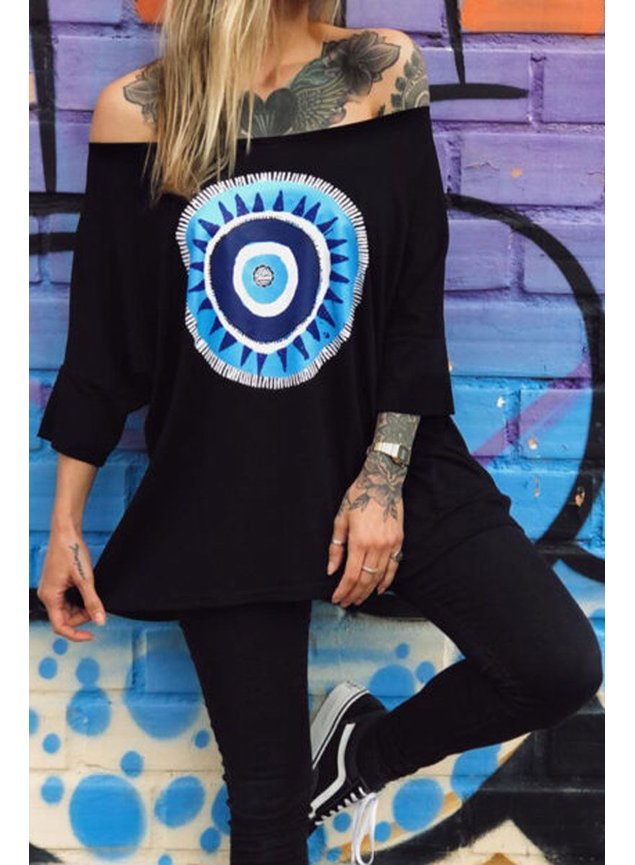 blusa ampla manga olho grego 4