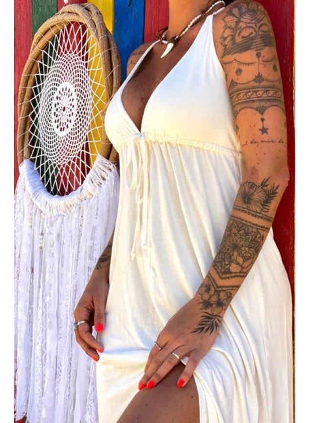 vestido longo off white frente unica 3