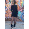 vestido curto manga longa preto 3