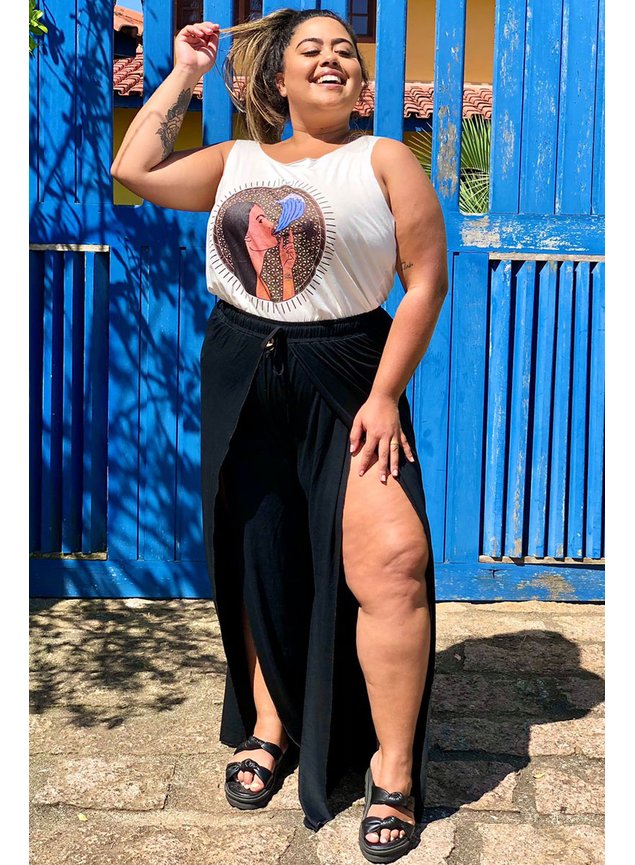 regata off white plus size brisa mar