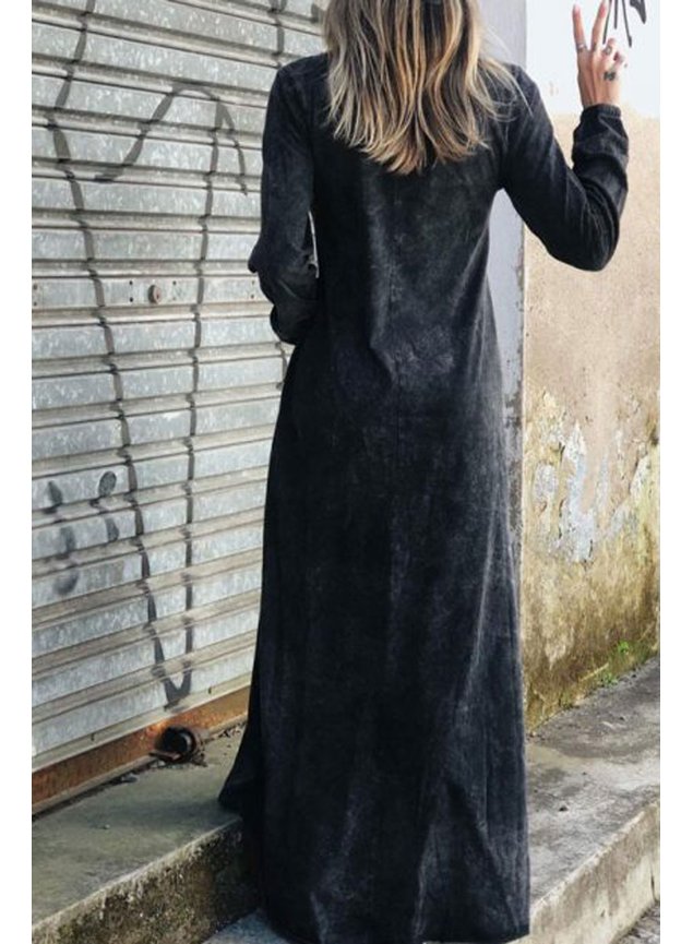 vestido longo estonado skull 3