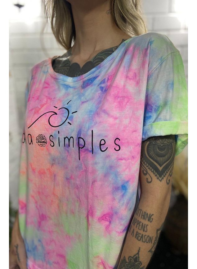 blusa tiedye vida simples