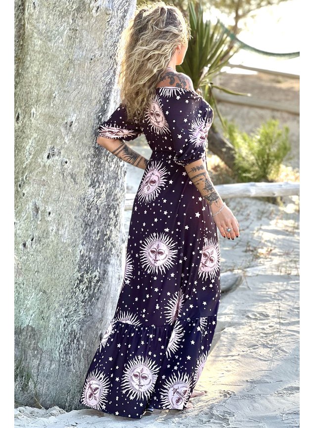 vestido longo ciganinha sol 4