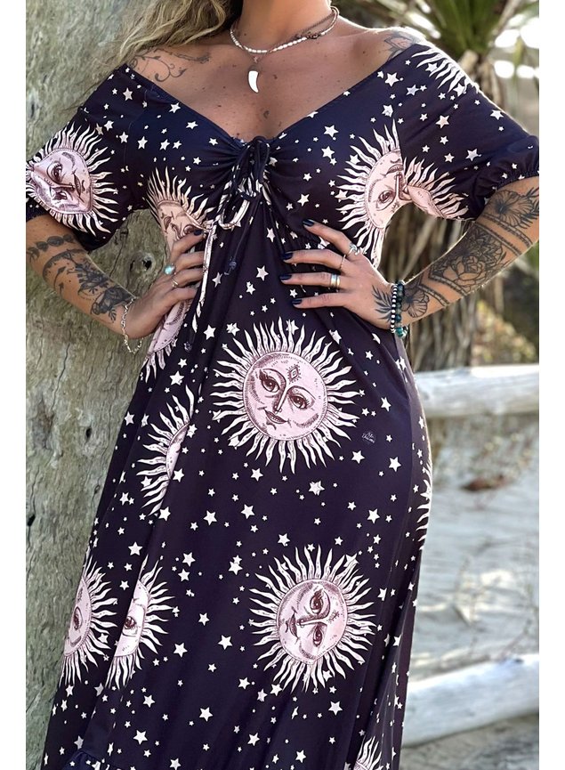 vestido longo ciganinha sol 3