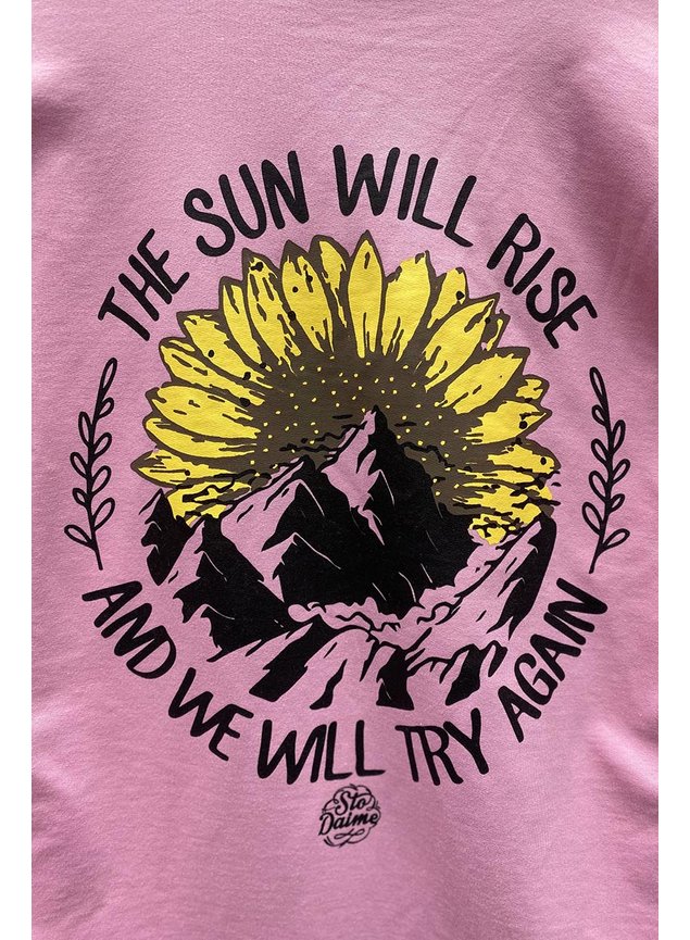 casaqueto rosa girassol