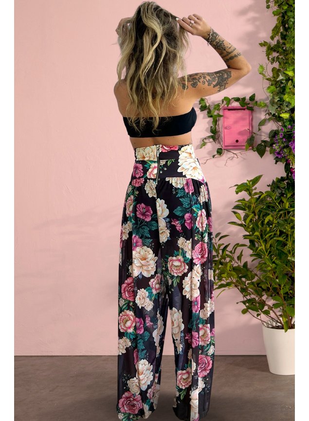 calca tule floral 3