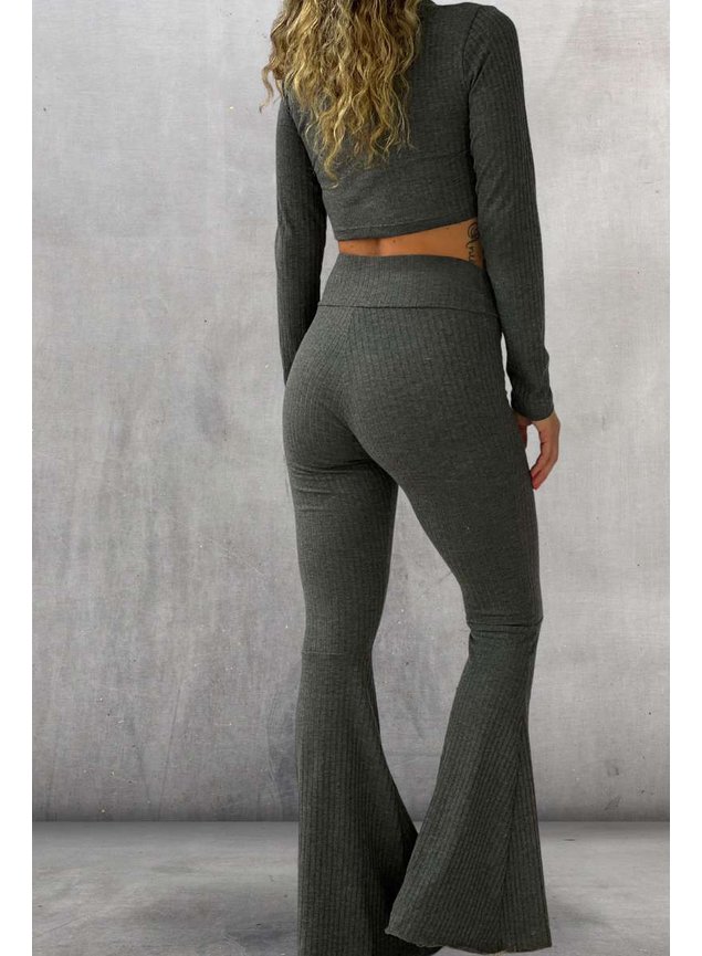 cropped canelado cinza mescla 3