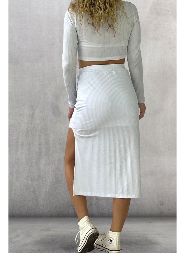 Blusa Branca Blusas Para Usar Com Saia Colada Saia Jeans Branca