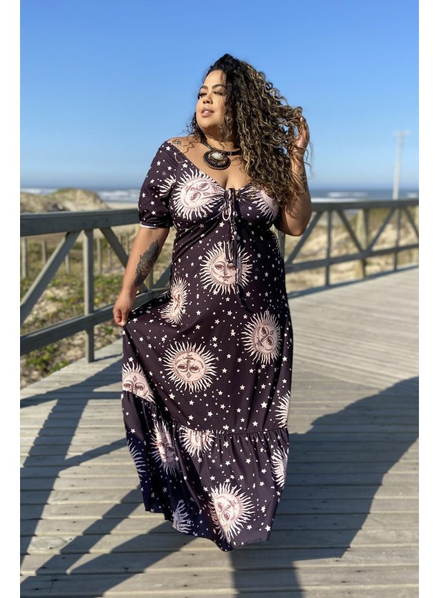 vestido ciganinha sol