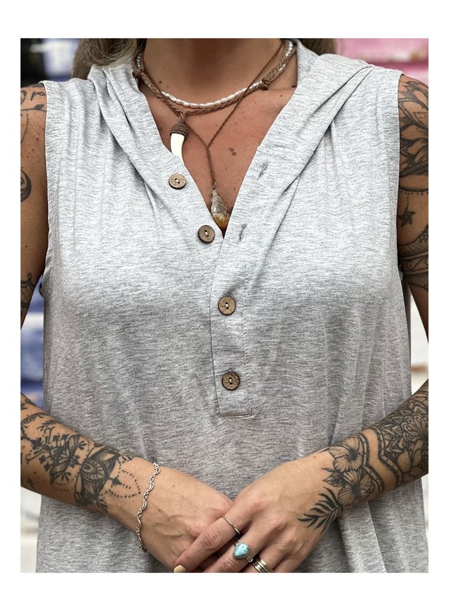 macacao longo regata com capuz mescla 3