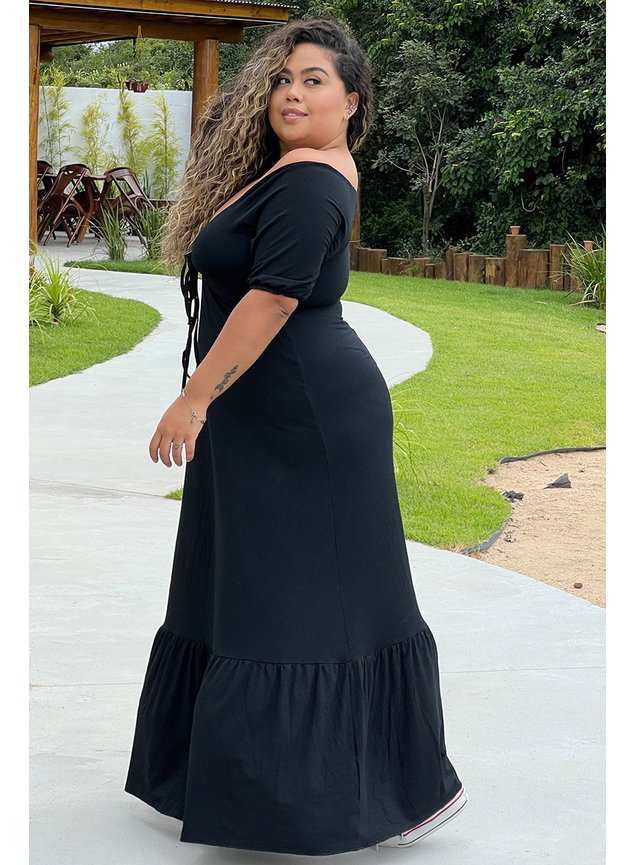 Vestido Ciganinha Vestido De Renda Plus Size Branco Vestido