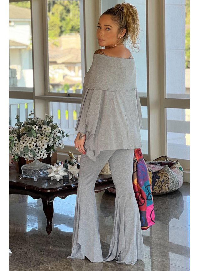 blusa gola ampla cinza mescla 4