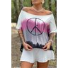 blusa canoa tie dye peace