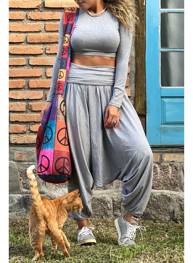 vestido 4 em 1 cinza mescla 6