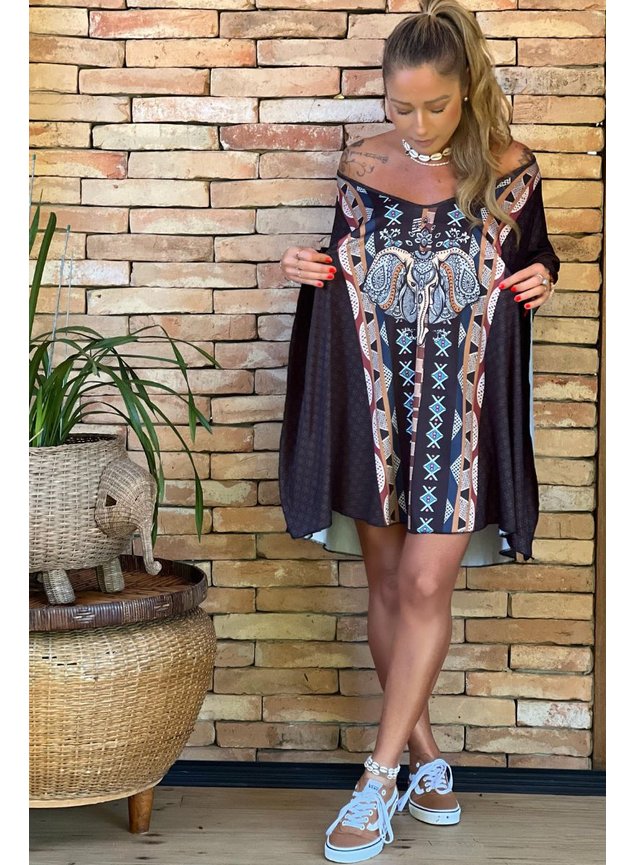 kaftan estampado elefante 4