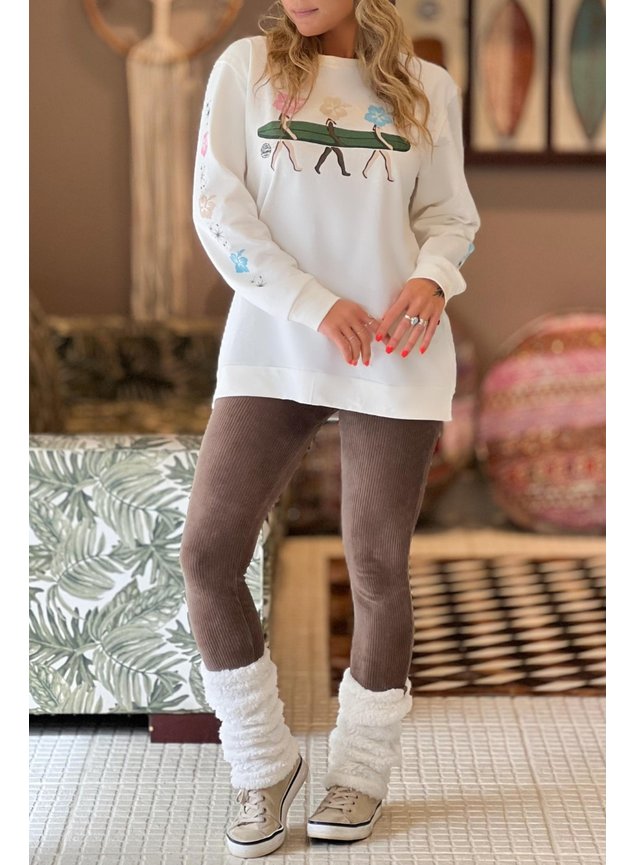 blusa moletim off white surf 3