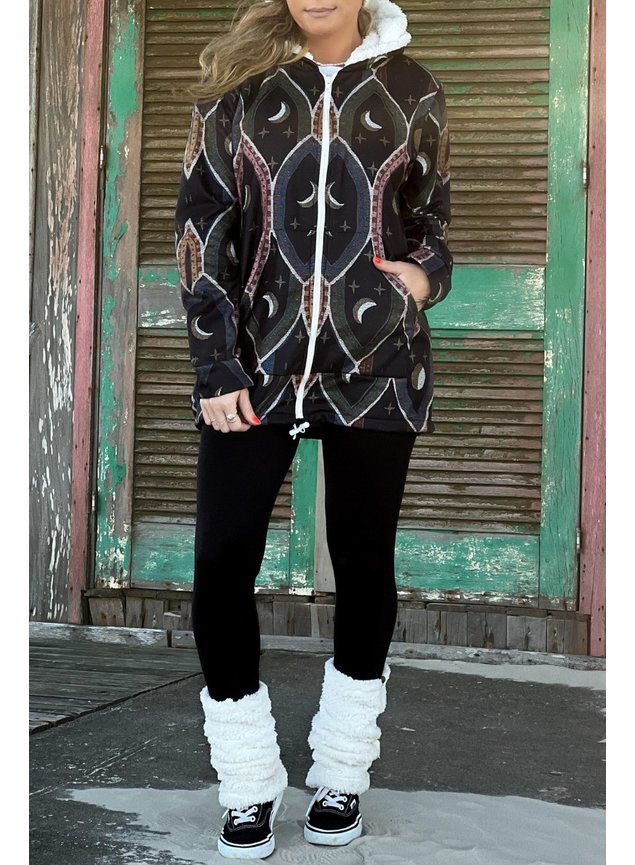 casaco fleece estampado 11