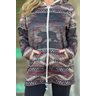 casaco fleece estampado 3