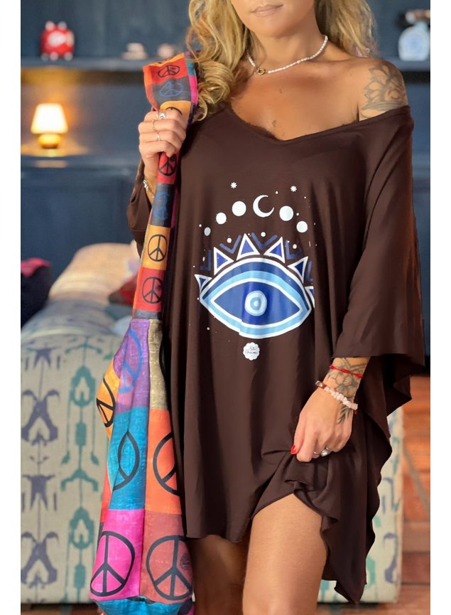 kaftan marrom olho grego 3