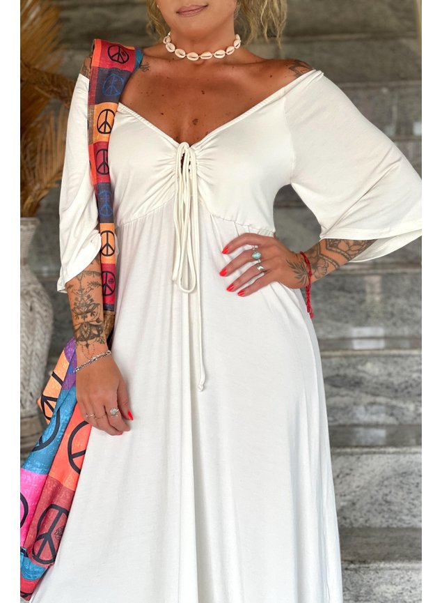 vestido maira longo off white 6