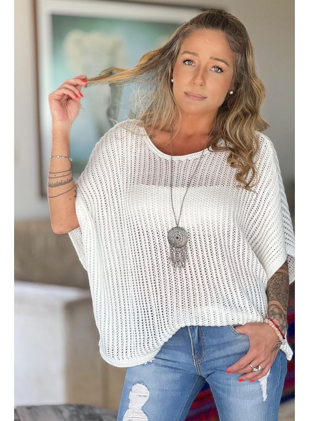 blusa tricot off white 4