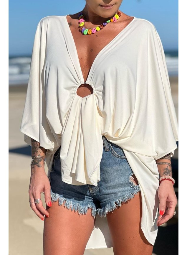 kaftan argola perola off white 7