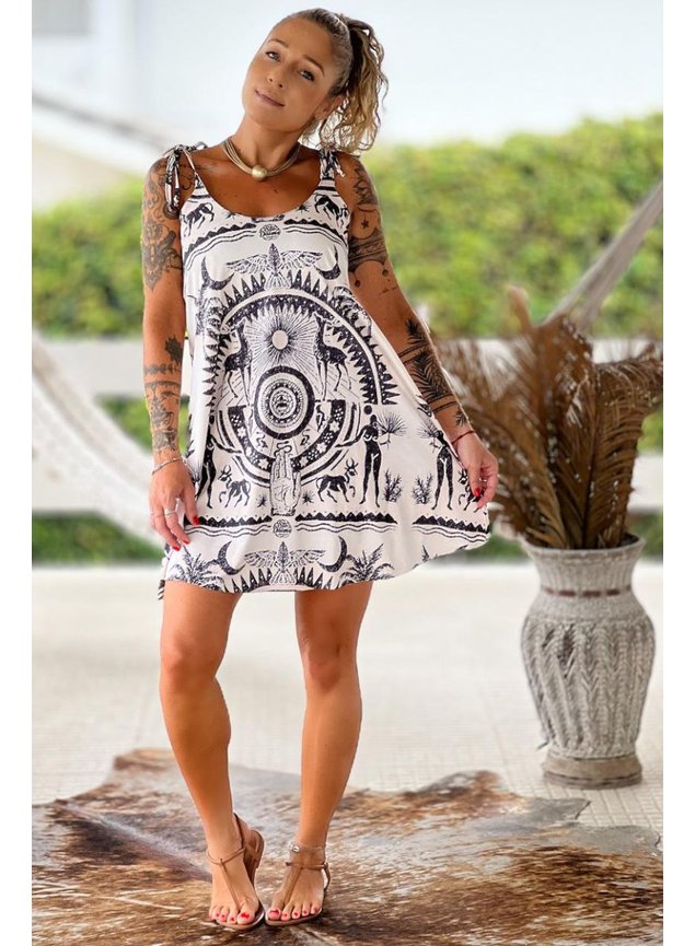 vestido curto alca lendas da floresta 2