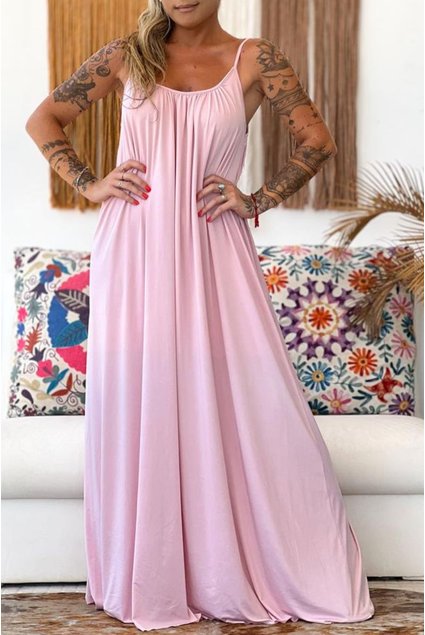 vestido afrodite longo rosa 1
