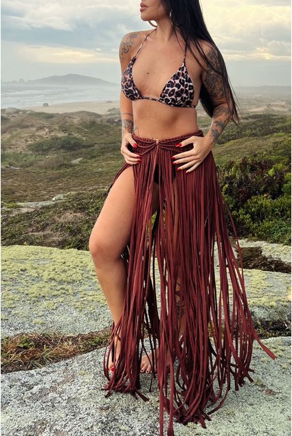 saia boho macrame marrom 2